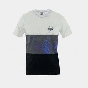 Hype Junior Club Asphalt Blue Short Sleeve T-Shirt, 13 Yrs